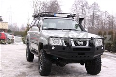 Přední pevnostní nárazník Nissan Patrol Y61 GU4